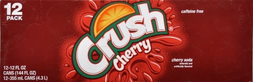 Crush Cherry Cool Pack Soda