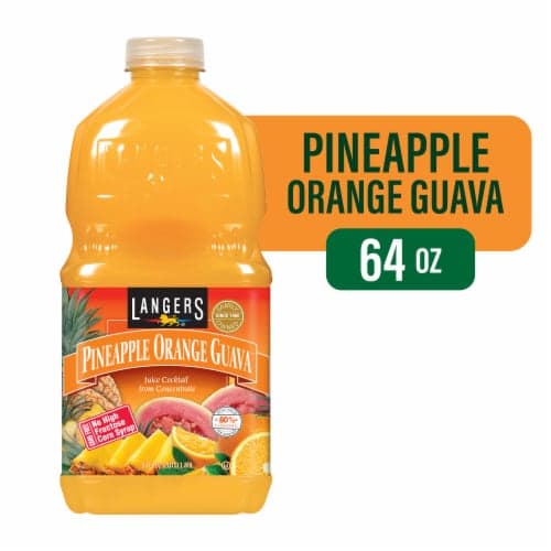 Langers Juice Cocktail Pineapple Orange Guava