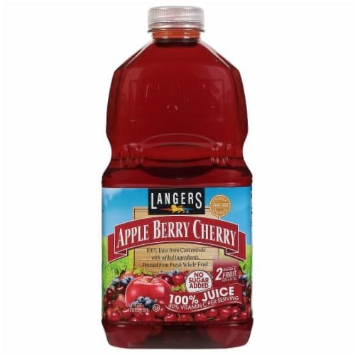 Langers Juice Gold Medal Pure Apple Cranberry Cherry