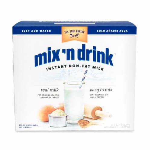 Saco Instant Dry Milk Envelopes