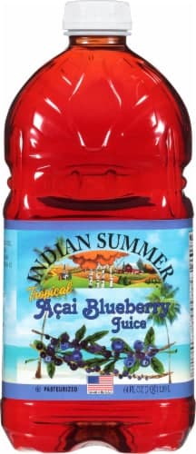 Indian Summer Juice, Tropical, Acai Blueberry