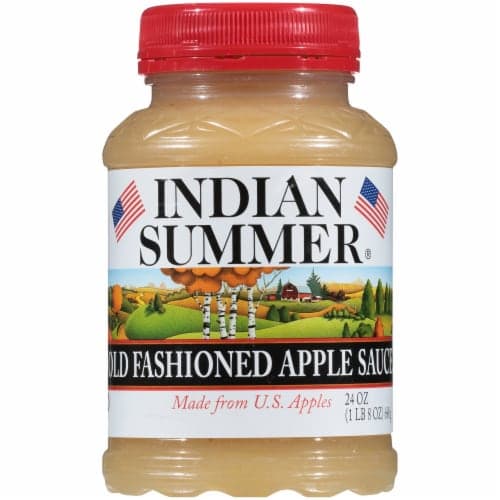 Indian Summer Old Fashioned Apple Sauce. Jar