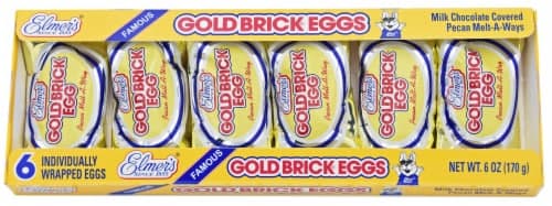Elmer Chocolate Gold Brick Easter Eggs Candy