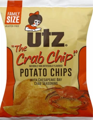 Utz Family Size The Crab Chip Potato Chips