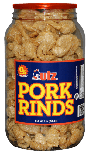 Utz Snacks Pork Rinds Barrel
