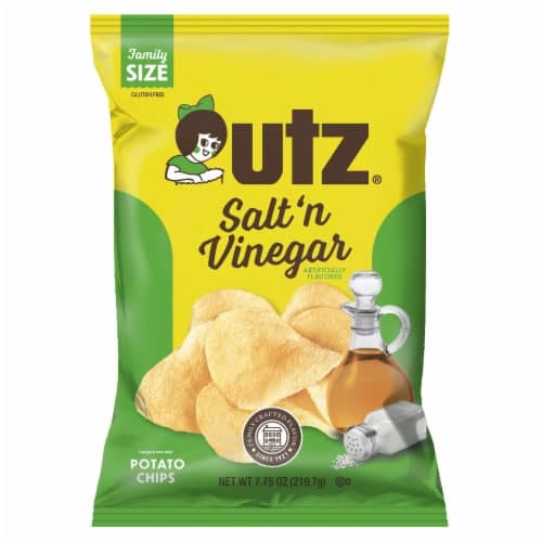 Utz Salt'N Vinegar Artificially Flavored