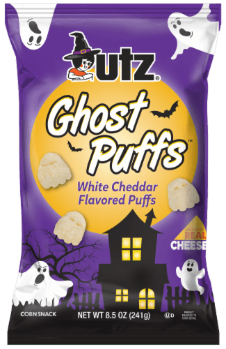 Utz Ghost Puffs, White Cheddar Flavored