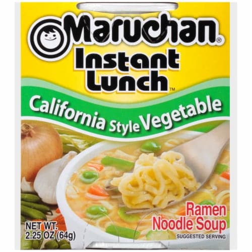 Maruchan Instant Lunch California Vegetable Ramen Noodle Soup