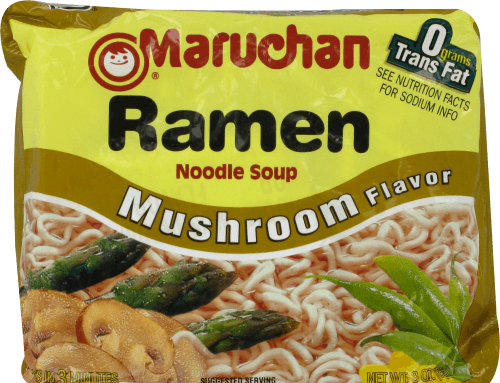 Maruchan Mushroom Flavor Ramen Noodle Soup
