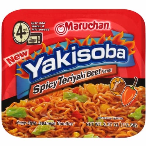 Maruchan Yakisoba, Spicy Teriyaki Beef Flavor
