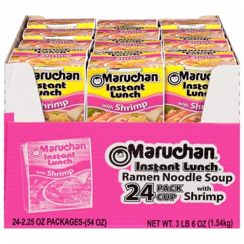 Maruchan Instant Lunch With Shrimp Ramen Noodles With Vegetables