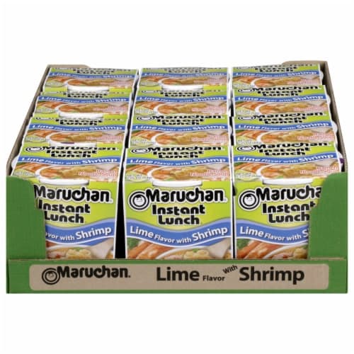Maruchan Instant Lunch Lime Flavor With Shrimp Ramen Noodle Soup