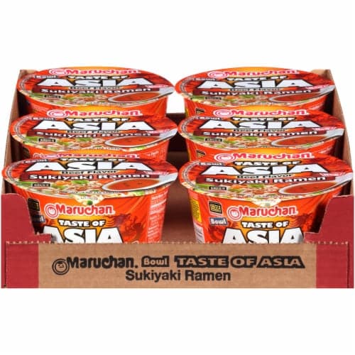 Maruchan Taste Of Asia Beef Flavor Sukiyaki Ramen Bowl