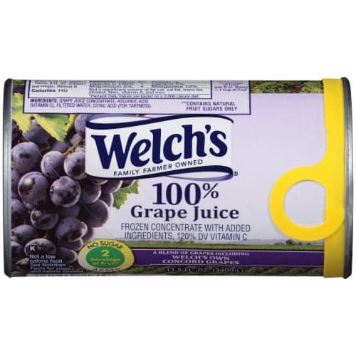 Welch'S 100% Grape Juice. Oz Cylinder