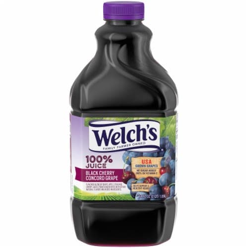 Welch'S 100% Black Cherry Concord Grape Juice