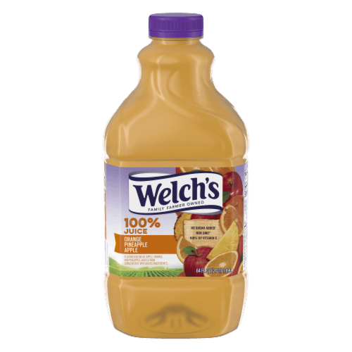 Welch'S 100% Orange Pineapple Apple Juice Blend