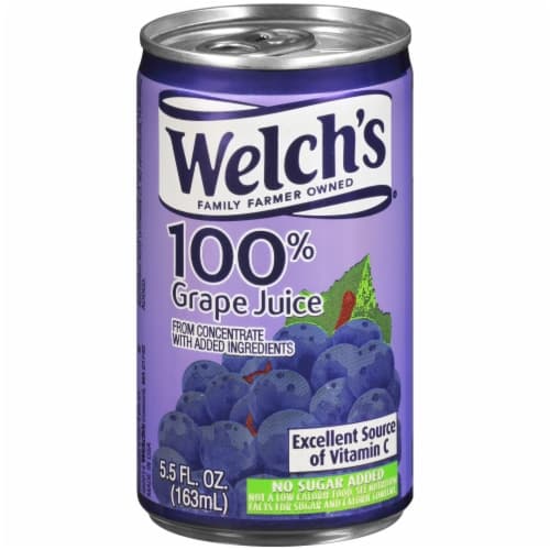 Welch'S Grape 100% Juice. Oz. Pull-Top