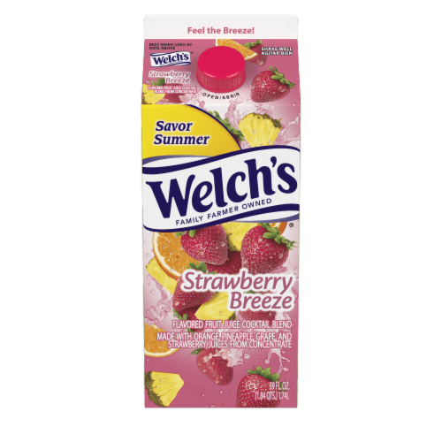 Welch'S Strawberry Breeze Juice Cocktail