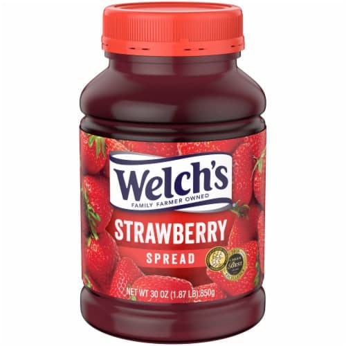 Welch'S Strawberry Spread. Jar