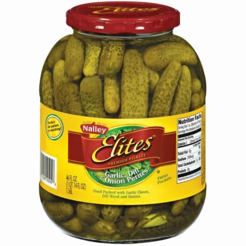 Nalley'S Elites Garlic Dill & Onion Petite Pickles