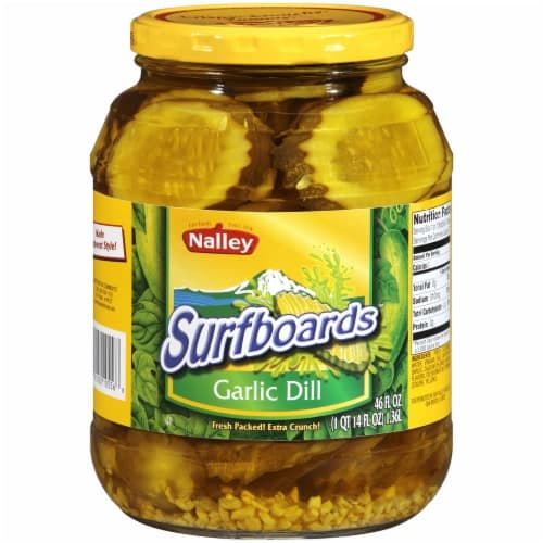 Nalley Garlic Dill Surfboards Pickles