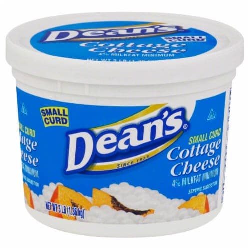 Deans Cottage Cheese, Small Curd, 4% Milkfat Minimum