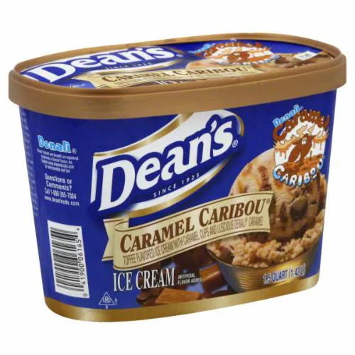 Deans Country Fresh Ice Cream, Caramel Caribou