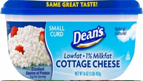 Dean'S 1% Cottage Cheese Small Curd
