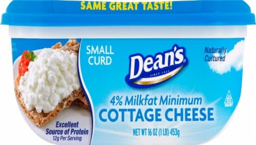 Dean'S 4% Cottage Cheese Small Curd