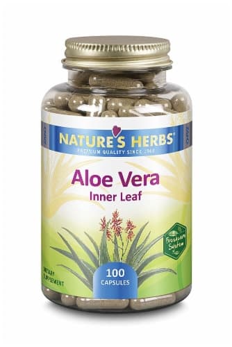Nature'S Herbs Aloe Vera Innerleaf Capsules
