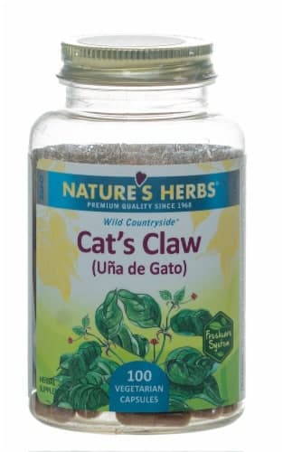 Nature'S Herbs Cat'S Claw Vegetarian Capsules