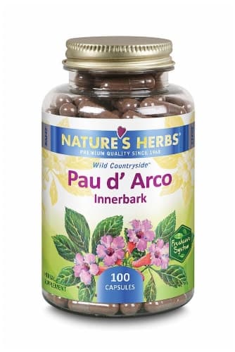Nature'S Herbs  Pau D'Arco Innerbark Capsules