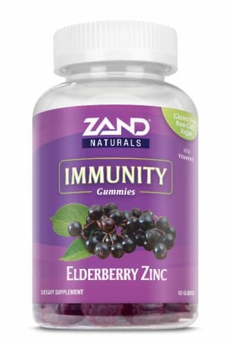 Zand Gummies Naturals Immunity Elderberry Zinc