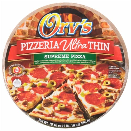 Orv'S Pizzeria Ultra-Thin Supreme  Pizza