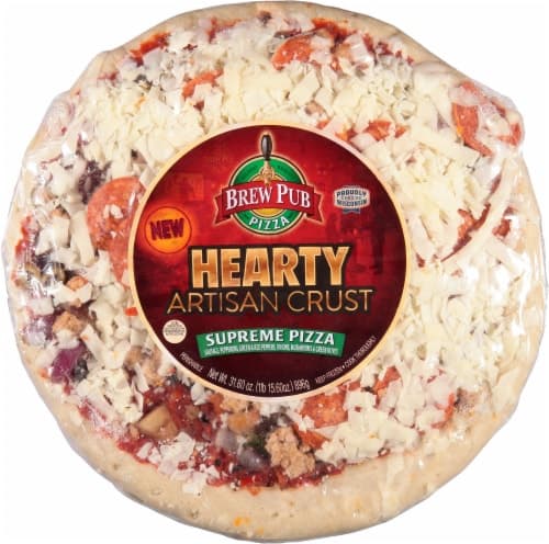Brew Pub Hearty Artisan Crust Supreme  Pizza