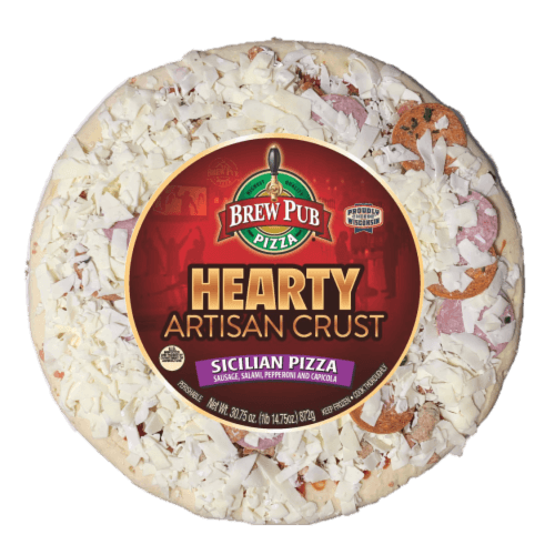 Brew Pub Hearty Artisan Crust Sicilian Pizza