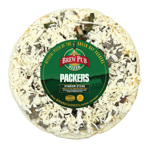 Brew Pub Pizza Packers Stadium Steak  Pizza