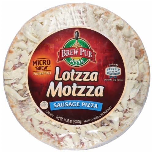 Brew Pub Pizza Lotzza Motzza Sausage  Pizza