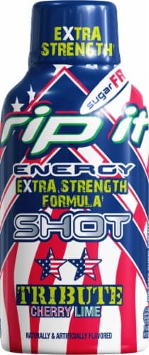Rip It Tribute Cherry Lime Extra Strength Energy Drink Shot