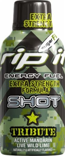 Rip It Tribute Mandarin Lime Extra Strength Energy Drink Shot