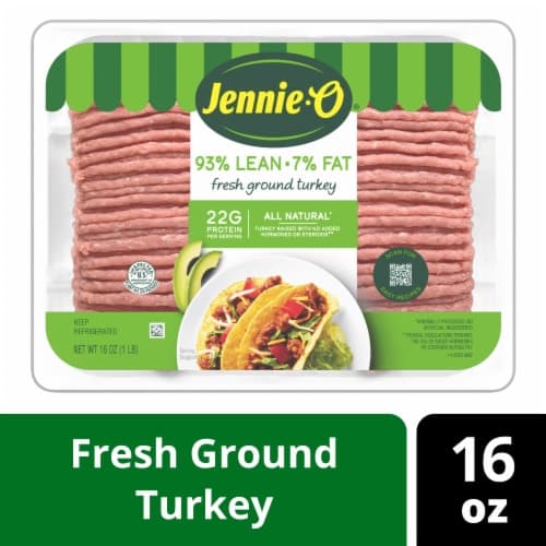 Jennie-o, Fresh Ground Turkey Tray, 93% Lean