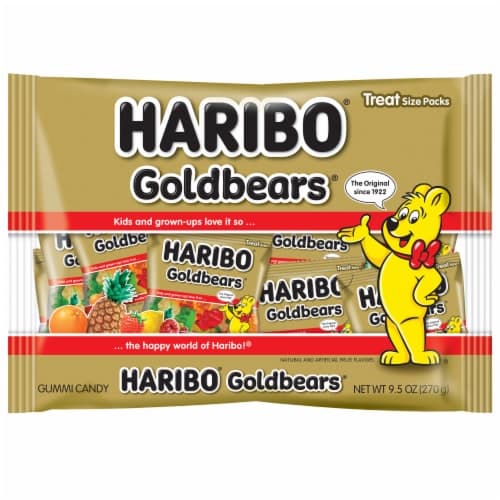 Haribo Goldbears Treat Size Halloween Candy Bag