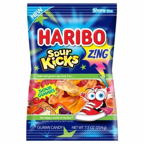 Haribo Zing Sour Kicks Gummi Candy