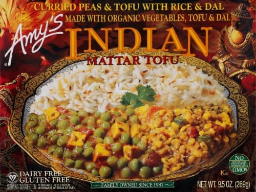 Amys Indian Mattar Tofu