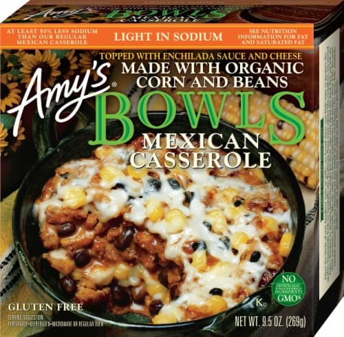 Amy'S Light In Sodium Mexican Casserole Bowl