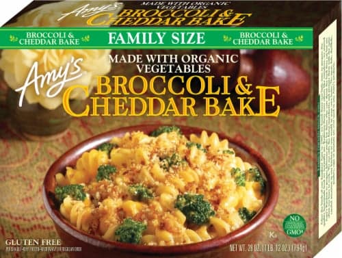 Amy'S Broccoli & Cheddar Bake Family Size  Meal