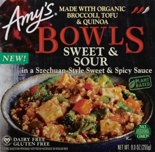 Amy'S Bowls Sweet & Sour In A Szechuan-Style Sauce
