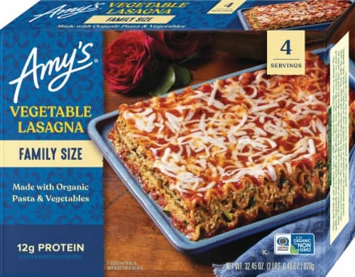 Amy'S Kitchen Vegetable Lasagna Family Size  Meal
