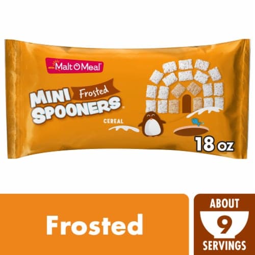 Malt-O-Meal Frosted Mini Spooners Bag Cereal