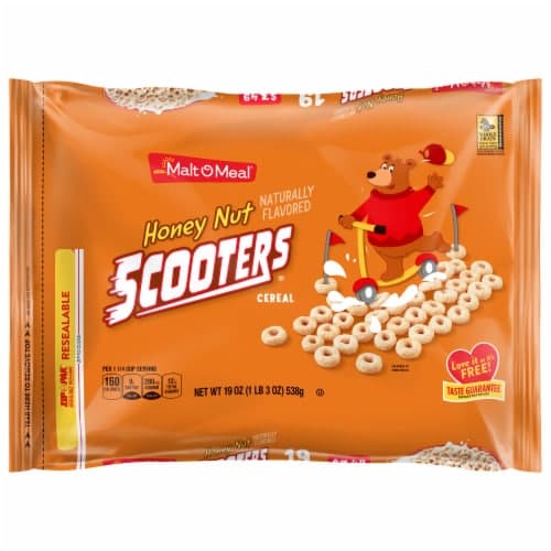 Malt-O-Meal Honey Nut Scooters Bag Cereal